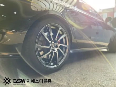 강남 아우디 S7 20인치휠 반광 스크래치 휠복원 작업 후기 / 광주 서구 매월동
