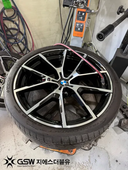 일산 BMW 840I 20인치휠 다이아컷팅 휠복원 작업 후기 / 광주 서구 매월동