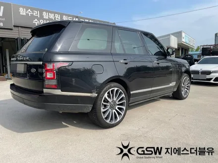 용인 휠수리 랜드로버 레인지로버 보그 22인치휠 다이아컷팅 휠복원 작업 후기 / 광주 서구 매월동