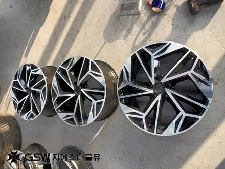 현대 아이오닉6 전기차 20인치휠 다이아컷팅 판교 휠복원 / 광주 서구 매월동