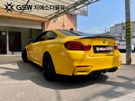 화성휠도색 BMW M4 19인치휠 블랙무광 작업 후기 / 광주 서구 매월동