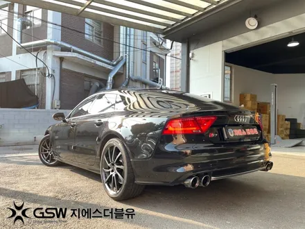 강남 아우디 S7 20인치휠 반광 스크래치 휠복원 작업 후기 / 광주 서구 매월동