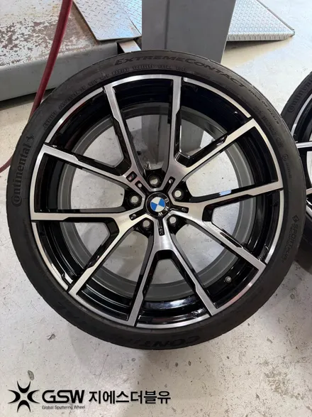 일산 BMW 840I 20인치휠 다이아컷팅 휠복원 작업 후기 / 광주 서구 매월동