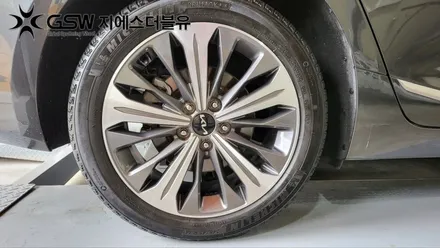 광주 휠복원 K8 18인치휠 다이아컷팅 휠복원 작업 후기 / 광주 서구 매월동