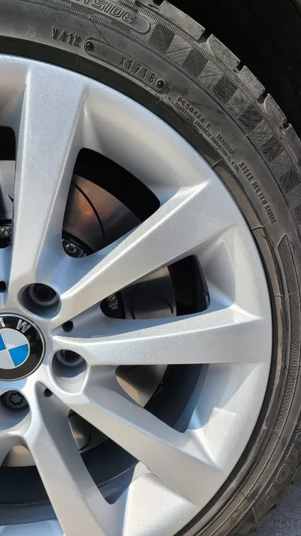 BMW 530I 실버 휠도장 / 광주 서구 매월동