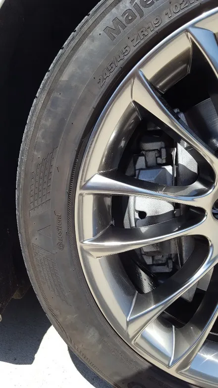 BMW 740 휠도장 정말 이뻐유~~~ / 광주 서구 매월동