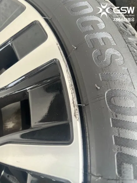 벤츠 S580 20인치 휠복원 수입 순정 전문업체 김제휠복원 / 광주 서구 매월동