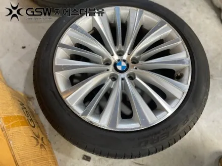 BMW GT5 19인치 포항 휠도색 순정 색상에서 스퍼터링 휠도색 작업 후기 / 광주 서구 매월동