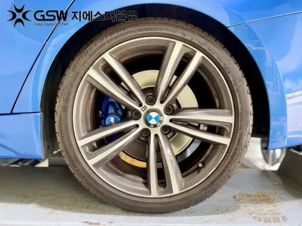 BMW 320D 19인치휠 강남 휠복원 잘하는 업체! 지에스 더블유! / 광주 서구 매월동