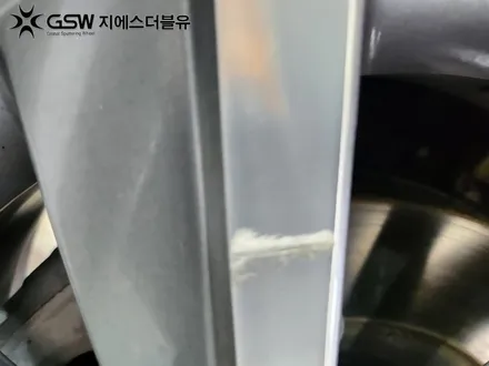 광주 휠복원 싼타페 TM 18인치휠 다이아컷팅 휠복원 작업 후기 / 광주 서구 매월동