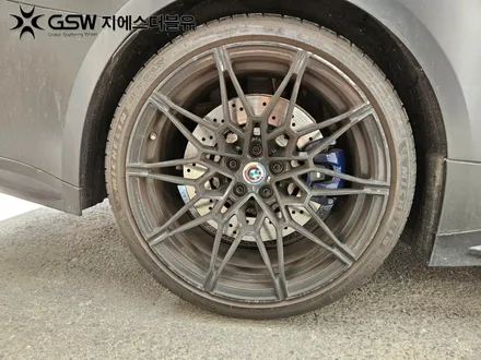 광주 BMW 휠도색 M4 20인치휠 블랙유광 작업 후기 / 광주 서구 매월동