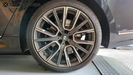 성남 휠복원 BMW 740LI 20인치휠 다이아컷팅 휠복원 작업 후기 / 광주 서구 매월동