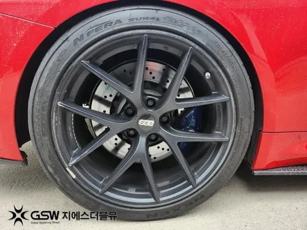 BMW M4 BBS 사제휠 19인치 블랙무광 휠도색 작업 후기 / 광주 서구 매월동