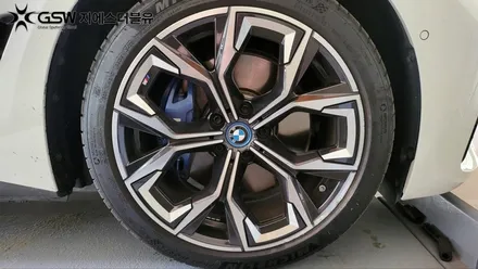 대구 BMW I4 19인치휠 다이아컷팅 휠복원 작업 후기 / 광주 서구 매월동
