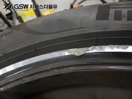 부산 BMW 5시리즈 휠, 새것처럼 복원한 후기 / 광주 서구 매월동