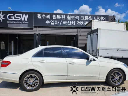 벤츠 E클래스 17인치휠 화이트 크롬 남양주 휠도색 / 광주 서구 매월동