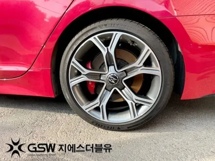 광주 휠복원 스팅어 19인치휠 다이아컷팅 작업 후기 / 광주 서구 매월동