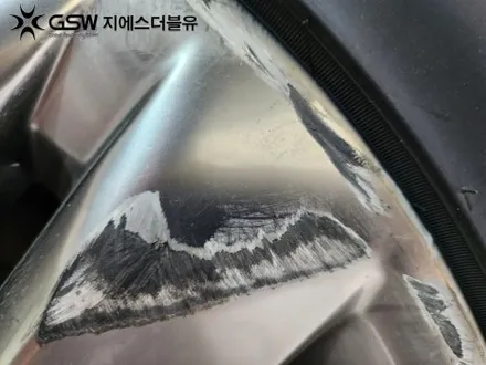 광주 모하비 휠도색 20인치휠 블랙크롬 도색 잘하는 업체! 지에스 더블유! / 광주 서구 매월동