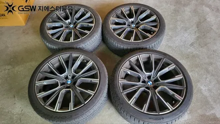 성남 BMW 휠복원 740LI 20인치휠 다이아컷팅 작업 후기 / 광주 서구 매월동