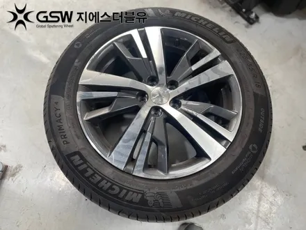수원 푸조 5008 18인치휠 상처로 인한 다이아컷팅 휠복원 작업 후기 / 광주 서구 매월동