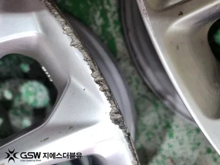 도요타 아발론 18인치휠 대구 휠수리 / 광주 서구 매월동