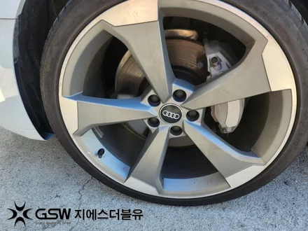송파 휠복원 아우디 A5 20인치 다이아컷팅 작업 후기 / 광주 서구 매월동
