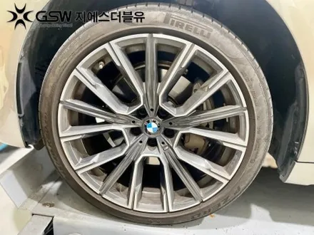 BMW 730LD 다이아몬드 천안 휠복원 작업 공정 / 광주 서구 매월동