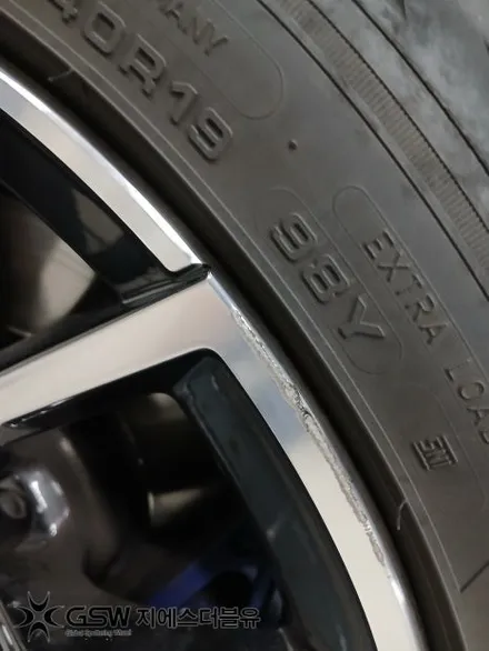 교체 없이 완벽 복원! 판교 BMW 530I 19인치 다이아컷팅 휠복원 / 광주 서구 매월동