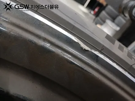 부산 BMW 5시리즈 휠, 새것처럼 복원한 후기 / 광주 서구 매월동