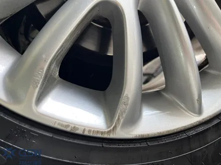 BMW 미니쿠퍼 17인치 휠복원 순정 실버색상 휠 도색작업 지에스더블유전주점 / 광주 서구 매월동