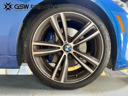 BMW 320D 19인치휠 강남 휠복원 잘하는 업체! 지에스 더블유! / 광주 서구 매월동
