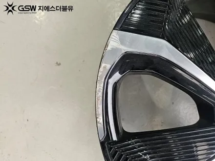 기아 EV6 휠복원 GT line 20인치휠 상처로 인한 다이아컷팅 휠복원 작업 후기 / 광주 서구 매월동