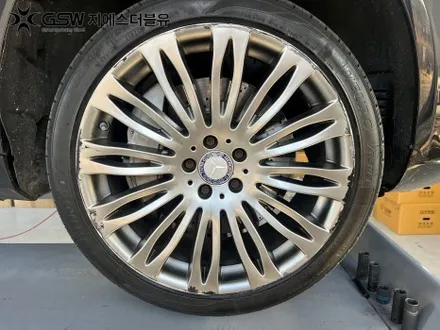 벤츠 S500 20인치휠 스크래치 광주 휠복원 잘하는 업체! 지에스 더블유! / 광주 서구 매월동