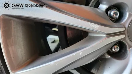 남양주휠복원 그랜저 18인치휠 다이아컷팅 작업 후기 / 광주 서구 매월동