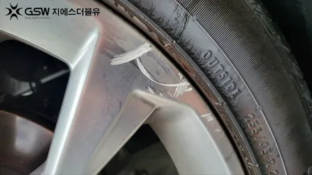 남양주휠복원 쏘렌토 MQ4 20인치휠 반광 스크래치 작업 후기 / 광주 서구 매월동