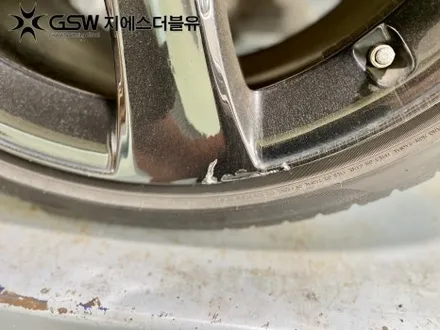 제네시스 G80 반광 스퍼터링 수원 휠도색 / 광주 서구 매월동