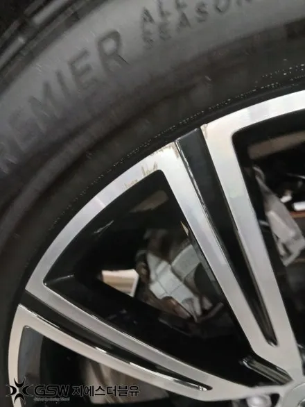 부산 볼보 XC60 19인치 다이아컷팅 휠복원 GSW 부산점 작업 후기 / 광주 서구 매월동