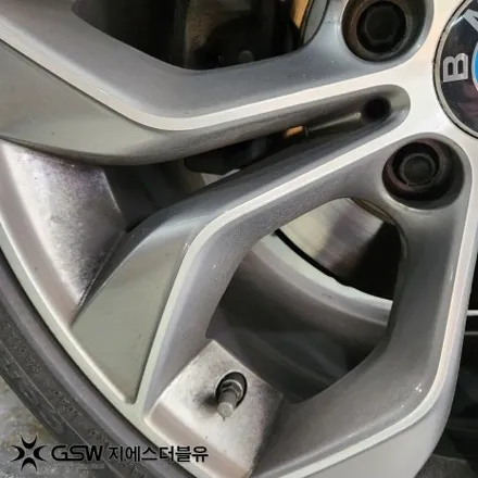 BMW X4 휠도색 후기 광주 19인치 블랙 유광 도색 사례 / 광주 서구 매월동