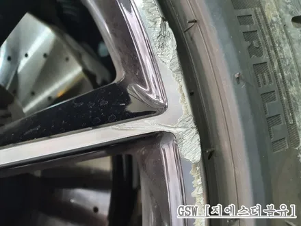 [지에스더블유] 벤츠 CLS450 순정 20인치 휠 휠복원 및 다이아컷팅휠수리 / 광주 서구 매월동