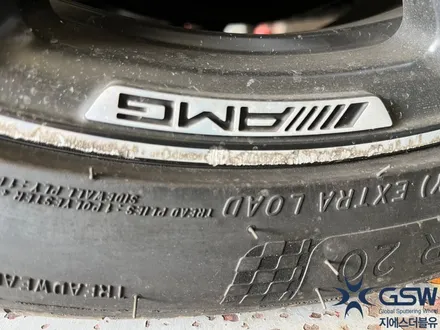 [GSW]벤츠 S63 AMG 순정 20인치 다이아커팅 휠복원 및 휠도색 / 광주 서구 매월동