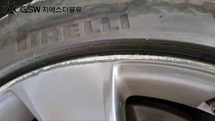 광명 휠복원 제네시스 G80 20인치휠 상처로 인한 복원장착 후기 / 광주 서구 매월동