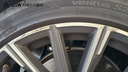 BMW 휠복원 730LD 20인치휠 다이아컷팅 송파 휠복원 / 광주 서구 매월동