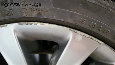 제네시스 휠복원 DH 19인치휠 광주 휠복원 잘하는 업체! 지에스 더블유! / 광주 서구 매월동