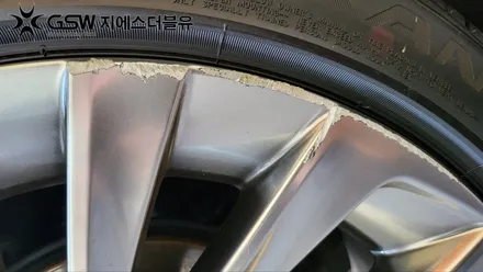 렉서스 ES300H 18인치휠 반광 스크래치 용인중고차휠복원 작업 후기 / 광주 서구 매월동