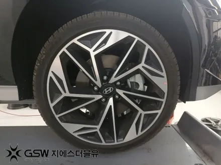 현대 아이오닉6 전기차 20인치휠 다이아컷팅 판교 휠복원 / 광주 서구 매월동