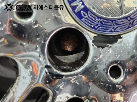 벤츠 E클래스 17인치휠 화이트 크롬 남양주 휠도색 / 광주 서구 매월동