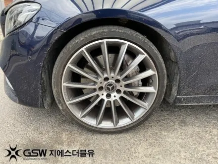 벤츠 E클래스 20인치휠 다이아컷팅 부산 휠복원 잘하는 업체! GSW! / 광주 서구 매월동