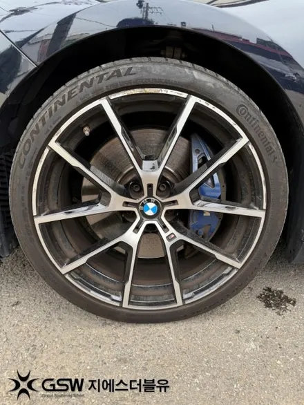 일산 BMW 840I 20인치휠 다이아컷팅 휠복원 작업 후기 / 광주 서구 매월동