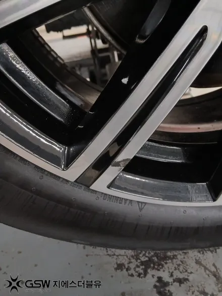 부산 볼보 XC60 19인치 다이아컷팅 휠복원 GSW 부산점 작업 후기 / 광주 서구 매월동