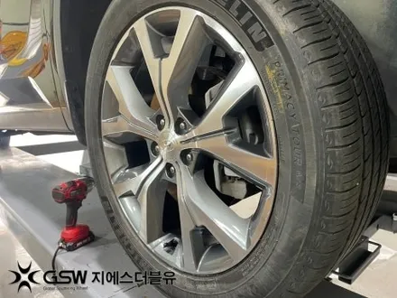 팰리세이드 휠복원 20인치 다이아컷팅 휠 복원장착 작업 후기입니다. / 광주 서구 매월동